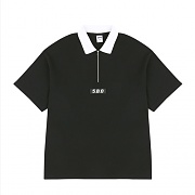 5.B.O COLLAR T-SHIRTS_black